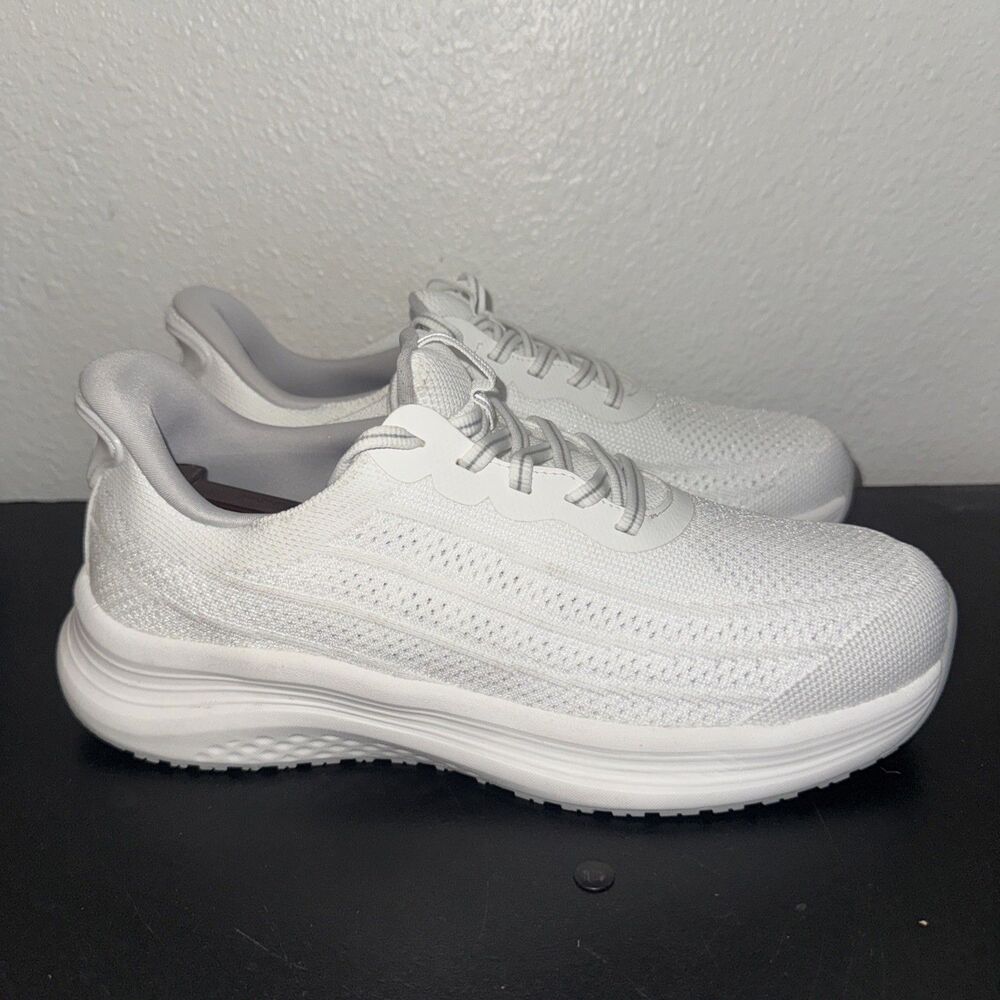 Womens Orthofeet Nira Walking Shoes Sz 9.5 B 80028 White Mesh Slip In